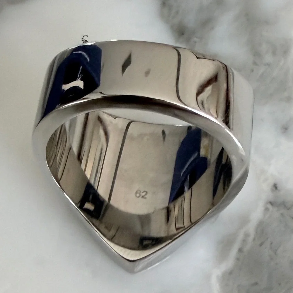 Swarovski Men's New England Ring, Green, Size 62 (10‎ US)